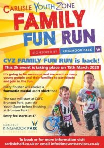 CYZ Family Fun Run Poster