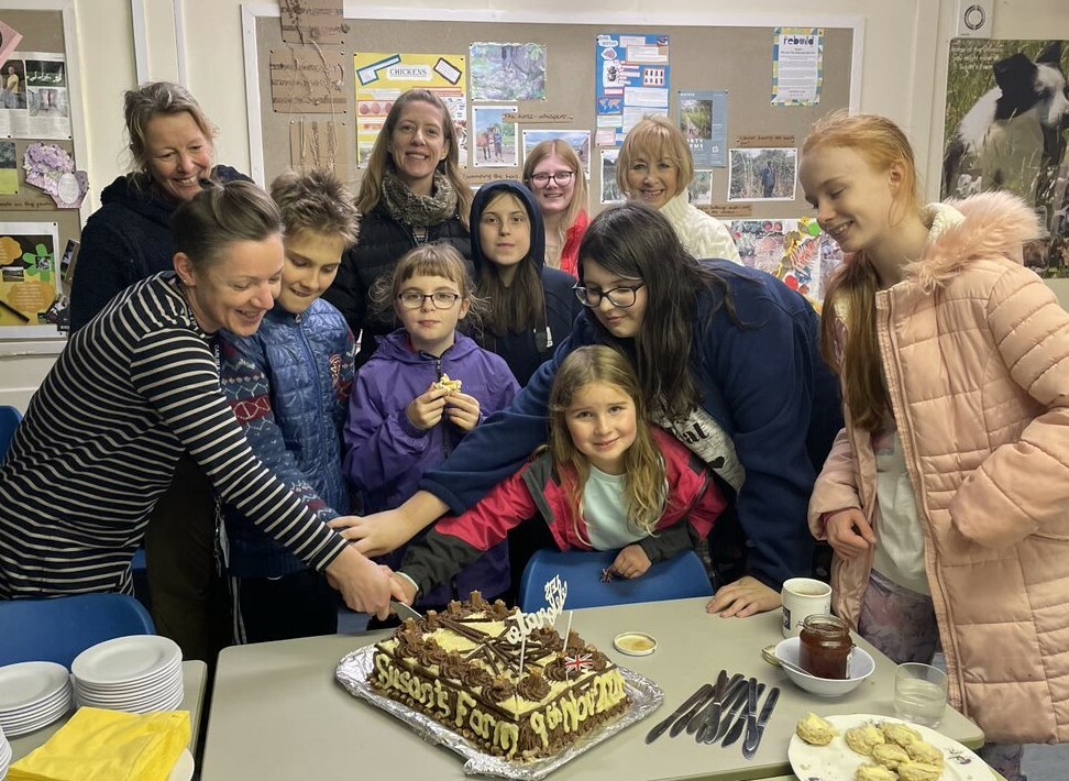 Tree of Trees planting ceremony celebration cake